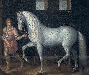 Spanish Warhorse captured at the Battle of Nieuwpoort. Jacob de Gheyn II